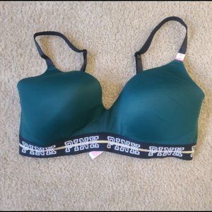 PINK Wear Everywhere Wireless Lightly Lined Bra (36D)